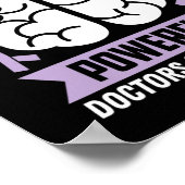 Poster Conscience de l'épilepsie Mes ondes cérébrales son (Coin)