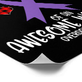 Poster Conscience de l'overdose Je suis fier grand-mère d (Coin)