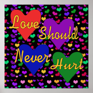 Poster Conscience de violence familiale