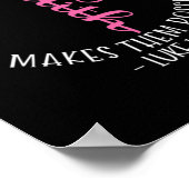 Poster Conscience du cancer du sein chrétien Luc 137 (Coin)