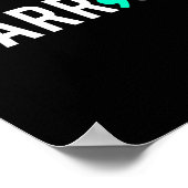 Poster Conscience du suicide Guerrier Conception Cadeau P (Coin)