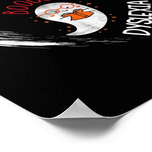 Poster Conscience Lecture Coeur porter rouge mignon Ghost (Coin)