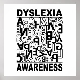 Poster Conscientisation de la dyslexie Enseignants Élèves