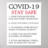 Poster Conseil Covid-19 (Devant)