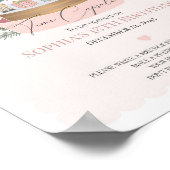 Poster conseil de capsule de temps de noisette rose pour  (Coin)