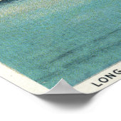 Poster Conseil de fin Cape Cod Vue de Long Point (Coin)