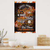 Poster Conseil De Motivation Inspirationnel D'Un Tourneso (Cuisine)