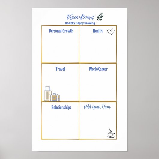 Poster Conseil de vision en pleine croissance (Devant)