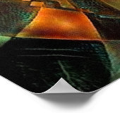 Poster Conseil d'échecs surréaliste (Coin)