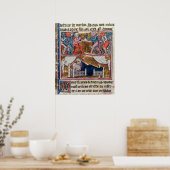 Poster Conseil des démons, de l'Histoire de Merlin (Cuisine)