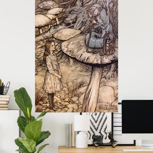 Poster 'Conseil D'Une Caterpillar' ! (Bureau à domicile)