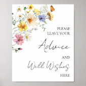 Poster Conseil Fête des mariées fleur sauvage Et Bien Sou (Devant)