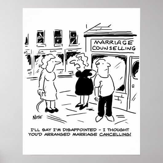 Poster Conseil matrimonial, pas annuler (Devant)