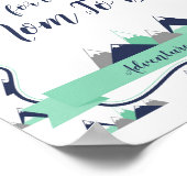 Poster Conseil pour la maman à signer Monts thème (Coin)