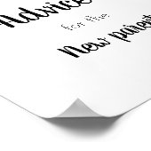 Poster Conseil pour les nouveaux parents - Chouette bébé (Coin)