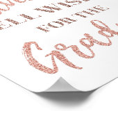 Poster Conseil rose Gold Confetti pour les enseignes supé (Coin)