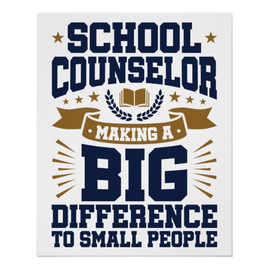 Poster Conseil scolaire Faire une grande différence Petit (Devant)