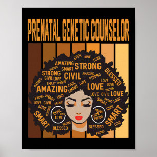 Poster Conseiller génétique prénatal Mois de l'histoire d