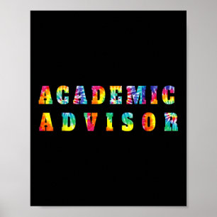 Poster Conseiller pédagogique Tie Dye Retour à l'école Ap