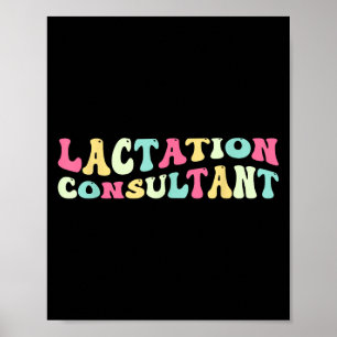 Poster Conseillère en lactation Soutien à l'allaitement