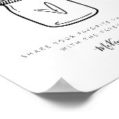 Poster Conseils d'éducation Baby shower Partie de décorat (Coin)