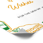 Poster Conseils et souhaits italiens plus rustiques (Coin)