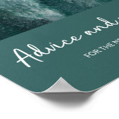 Poster Conseils et souhaits pour la forêt de pins pour le (Coin)