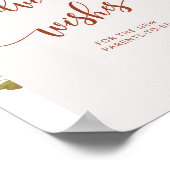 Poster Conseils et vœux de boho automne (Coin)