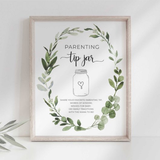 Poster Conseils parentaux pour la maman à être membre du