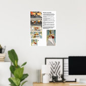 Poster Conseils sur la composition de la durée de vie (Bureau à domicile)