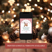 Poster Conseils Wings Red Christmas marché Fête des marié