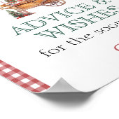 Poster Conseils Wings Red Christmas marché Fête des marié (Coin)