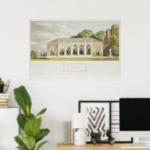 Poster Conservatoire gothique, 1832 (Bureau à domicile)