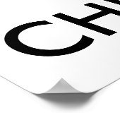 Poster CONSERVER CALME et MERRY CHRISTMAS - Changer d'arr (Coin)