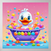 Poster Conserver la conception ou la conception de Canard (Devant)