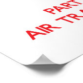 Poster Conserver le calme et la fête avec un contrôleur d (Coin)