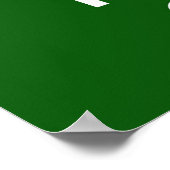 Poster Conserver le calme et la marche (Coin)