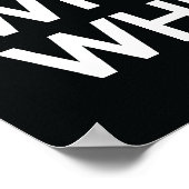 Poster Conserver le calme et la roue (Coin)