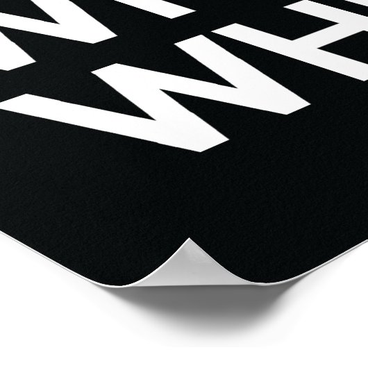 Poster Conserver le calme et la roue (Coin)