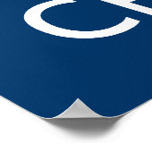 Poster Conserver le calme et la vérification orthographiq (Coin)