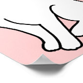 Poster Conserver le calme et les chats pour animaux de co (Coin)