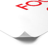 Poster Conserver le calme et se concentrer sur Chorus (Coin)