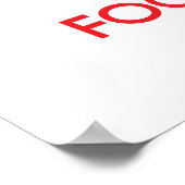 Poster Conserver le calme et se concentrer sur Freud (Coin)