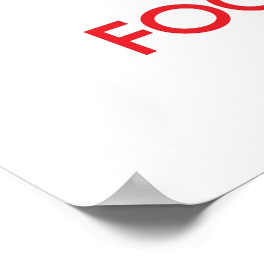 Poster Conserver le calme et se concentrer sur Freud (Coin)