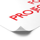 Poster Conserver le calme et se concentrer sur la gestion (Coin)