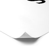 Poster Conserver le calme et se concentrer sur Succulent (Coin)