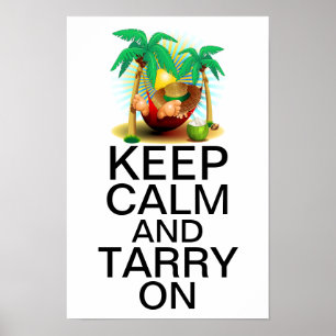 Poster Conserver le calme par SRF
