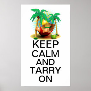 Poster Conserver le calme par SRF