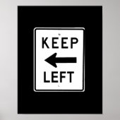 POSTER CONSERVER LE SIGNE GAUCHE (Devant)