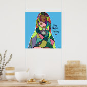 Poster Conserver les familles ensemble Oeuvre d'art pour (Cuisine)